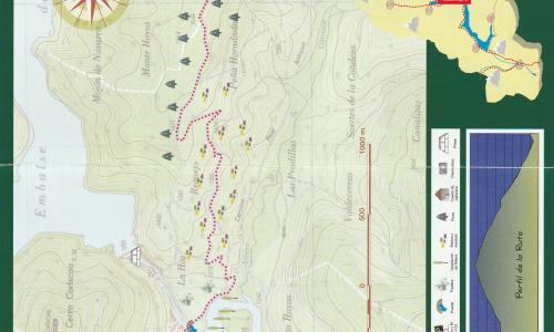 Los senderos y el sabinar